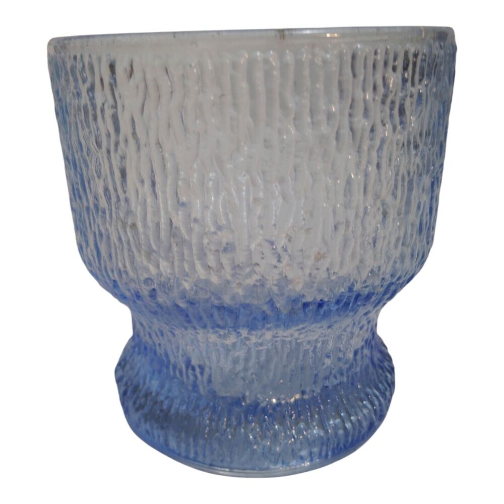 Fairy Light Tiara Exclusive Indiana Glass Blue Mushroom Bottom Only